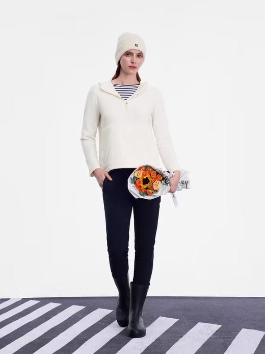 艾高 半拉抓绒衣女  BS853-F . 商品图0