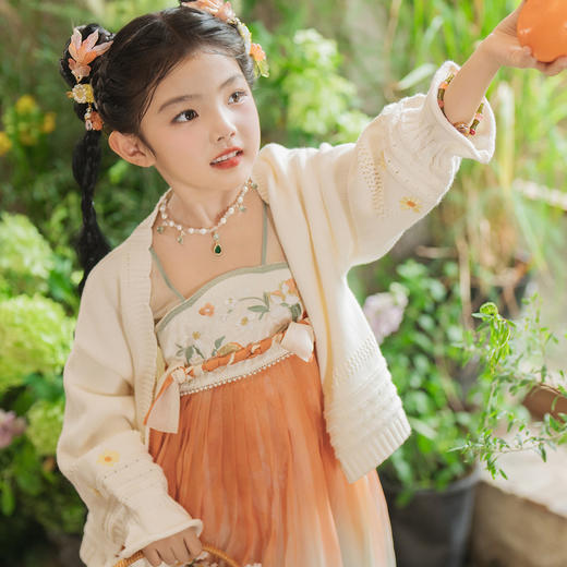 笛莎Deesha 观山见女童开衫外套 商品图1