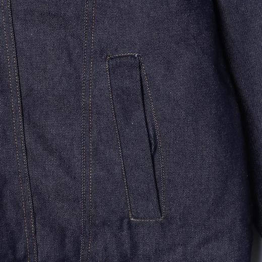 SDSA男士秋冬新款痞帅男装美式复古毛领牛仔夹克外套百搭宽松简约 商品图2