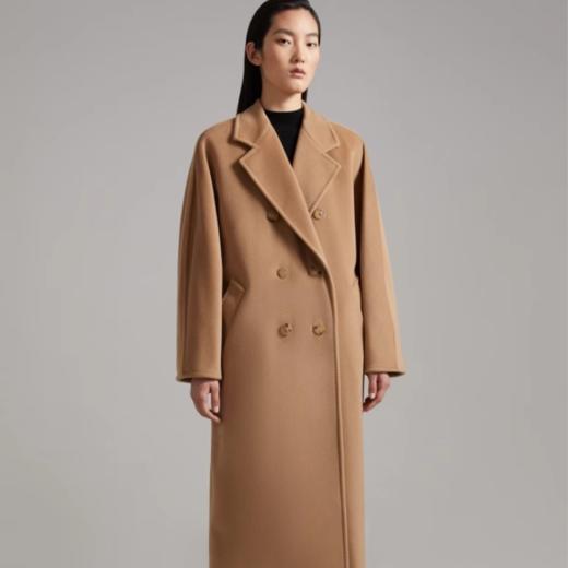 【M*x M*ra同款】SUSX纯色经典款大衣B07801（下单3-7天发货） 商品图0