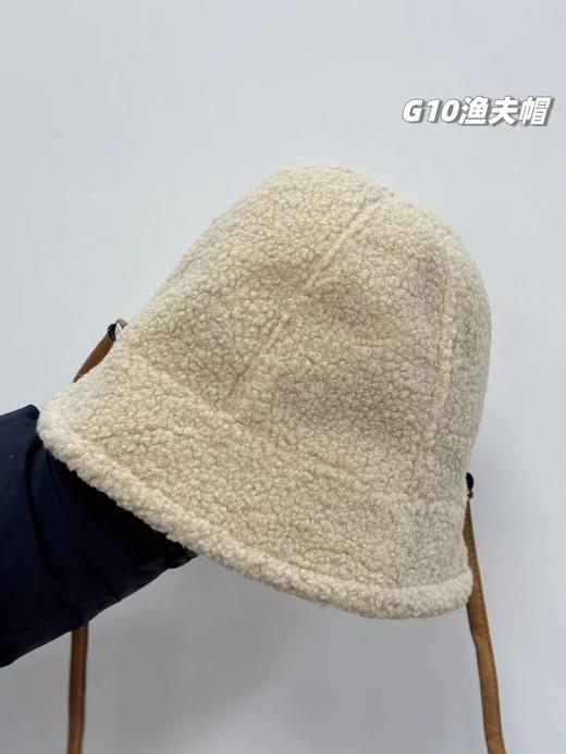 D121614麂皮绒加厚加绒款渔夫帽！加深加宽超显脸小秋冬素颜神帽 商品图4