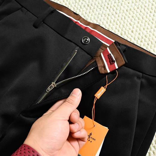 D121647秋冬季新款男士加绒加厚商务休闲百搭西裤 商品图12