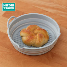 双耳硅胶空气炸锅烤盘烤箱烘焙耐高温餐盘微波炉托盘