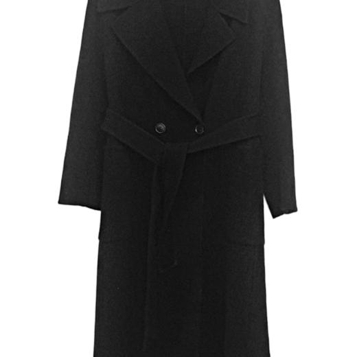 VIVIAN LIU薇薇安刘A2559310秋女装新款大翻领系腰带长款大衣 商品图4