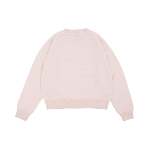 DANTON LMW_CREW NECK P.O L/S 女装纯羊毛圆领毛衣 商品图3