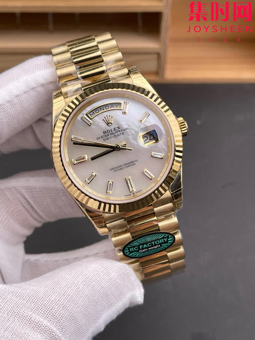 RC配重版 重量200克+ 全金贝母面DD 劳力士星期日历型系列 日志40mm 商品图1