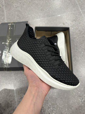 正品 ecco爱步 悦动 皮革 简约系带运动圆头 性 低帮 休闲鞋 女款 黑色 全新鞋盒破损 尺码38码0429