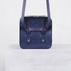 【Camille Fournet】湛蓝色牛皮方形袋 商品缩略图1