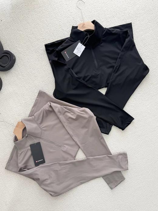 D121631冬款半拉链卫衣男士百搭休闲拉绒长袖运动衫 商品图1