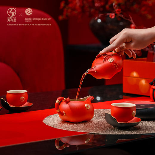 万仟堂马到成功·成套茶具生肖拜年送礼套装 商品图2