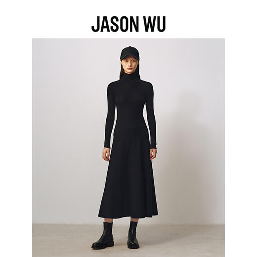 【JASON WU】(多色)秋冬新款羊毛针织简约通勤纯色鱼尾半裙 商品图1