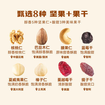 加州原野每日坚果第二代780g/盒 坚果炒货京东自营年货干湿分离-两款随机 商品图1