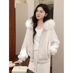 鹿向南【1220/20:00新品前1小时7折限量100件】杏色短外套