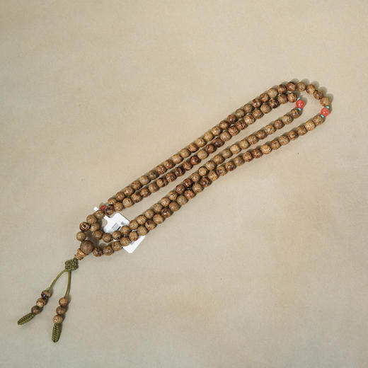 中国沉香文化博物馆 文莱野生沉香手串珠链软丝 0.6cm*108颗*10.8g+ 商品图3