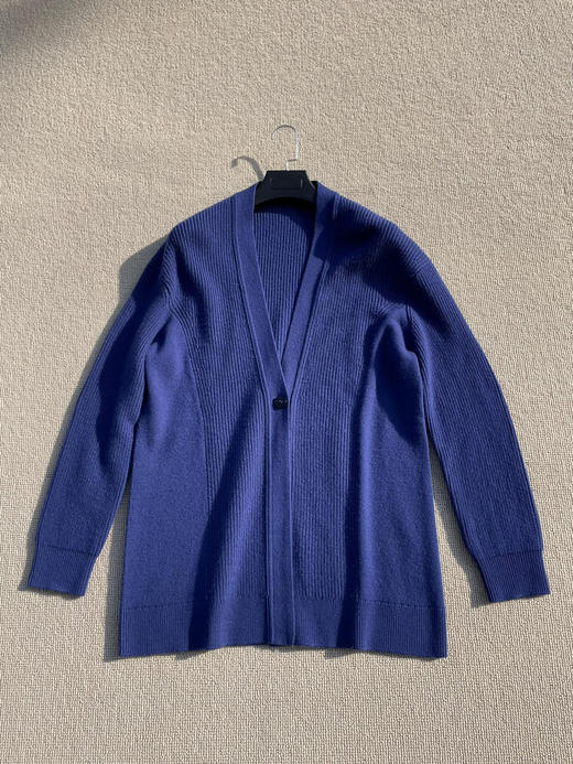 1216-3 渠道货 气场全开 大马经典款 全羊绒廓形大开衫 我穿40很宽松 商品图10