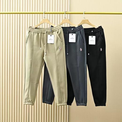 D121640秋冬季男士远红外线发热加绒加厚休闲卫裤 商品图0