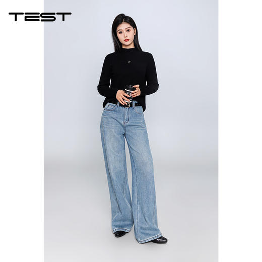 冬上新时尚优雅气质柔软舒适打底衫1254152 商品图0