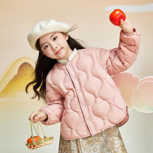 笛莎Deesha 观山见女童羽绒服 商品图1