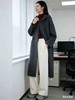 582531带帽系绳羊绒大衣 商品缩略图0