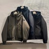 D121685男士新款连帽防风加厚保暖拉链棉服棉衣 商品缩略图2