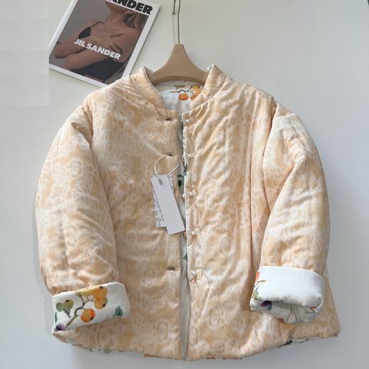 新中式两面穿棉服XL—3XL可选，4款花型可选，预售3-5天到 商品图8