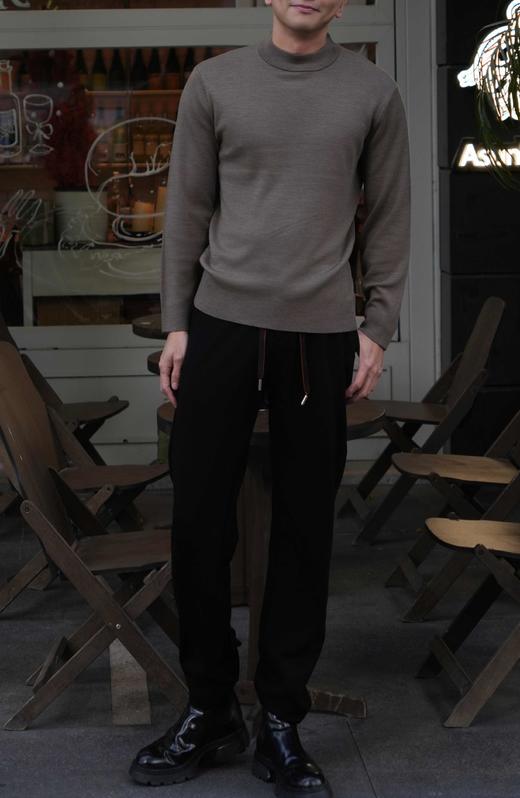 男士绵柔百搭羊毛衫（厚精仿羊毛） 商品图2