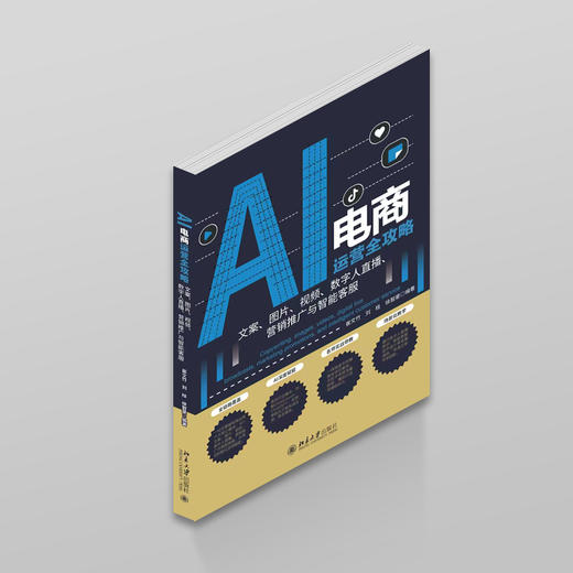 AI电商运营全攻略:文案.图片.视频.数字人直播.营销推广与智能客服 商品图4