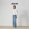 【JASON WU】秋季新款通勤百搭针织拼接长袖上衣卫衣女 商品缩略图1