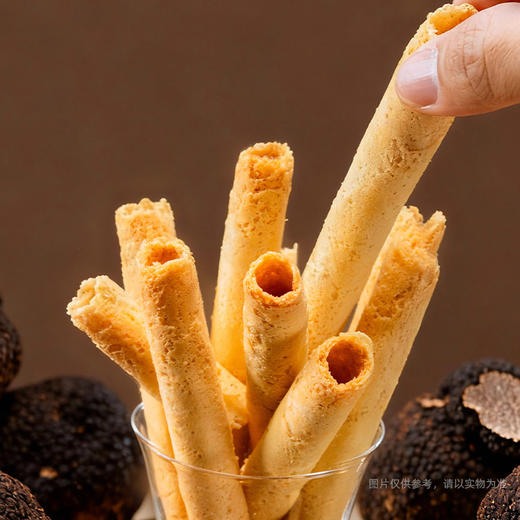 广州酒家 黑松露味鸡蛋卷礼盒零食点心酥饼干下午茶伴手礼手信特产 商品图3