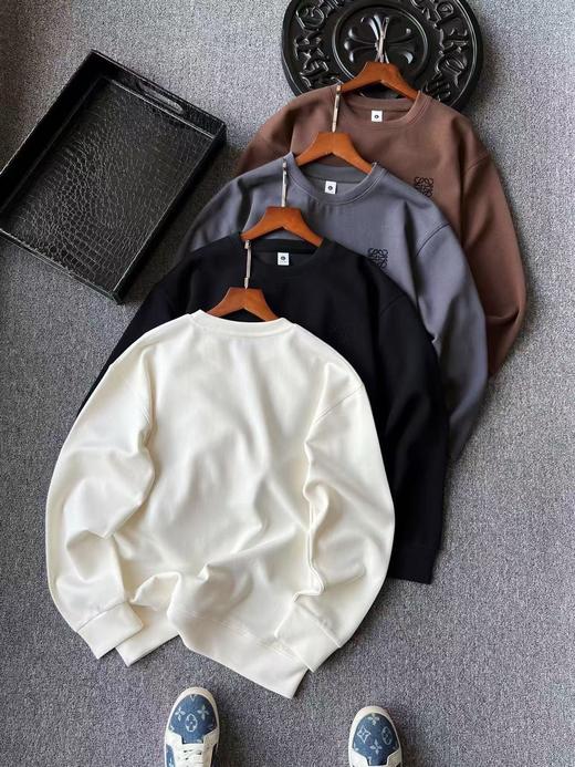 萝意威新品高奢空气棉圆领卫衣！ 商品图0