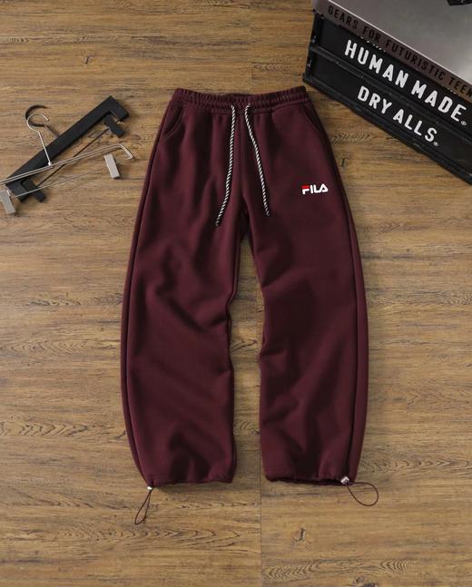 D121656百搭慕棉加厚裤脚可收奥粒绒直筒裤 商品图4