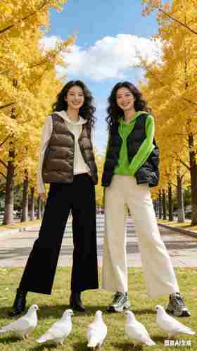 58L102羽绒V领背心，国标90绒子，鸭绒