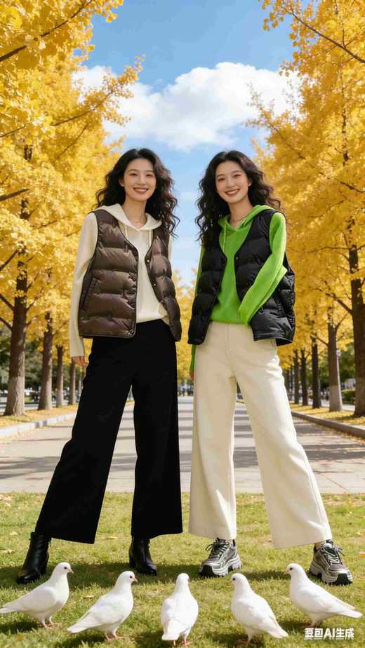 58L102羽绒V领背心，国标90绒子，鸭绒 商品图0