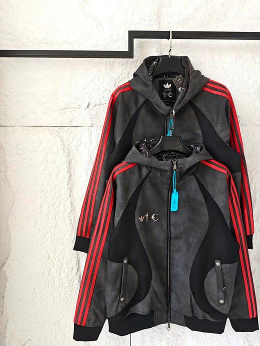 D121673联名款运动连帽拉链舒适夹克外套男女同款 商品图2