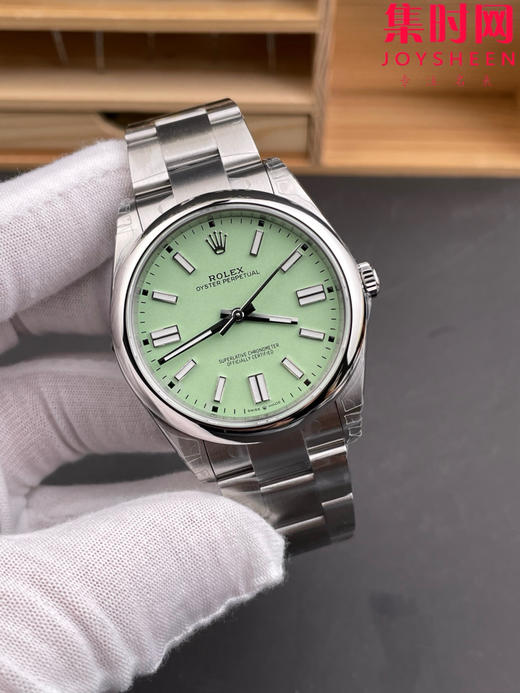 VS劳力士蚝式恒动41系列134300 VS恒动41mm 牛油果绿 VS恒动41 板链 丹东3230机 904L钢 男士腕表 商品图1