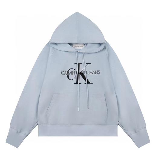 D121670字母刺绣+印花柔软舒适情侣连帽卫衣 商品图7