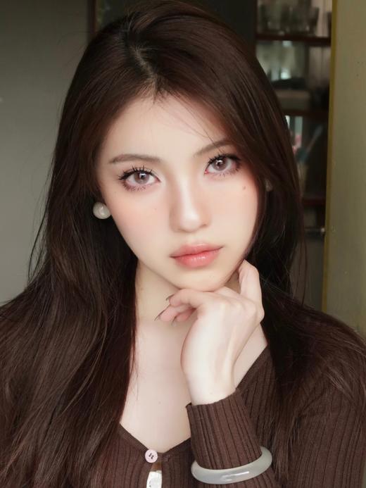 mimipark日抛 夹竹桃 棕/慵懒里 灰 14.2mm 日抛无售后！ 商品图4