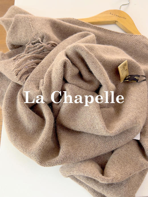 会员福利【兔毛/绵羊毛+镂空钩边】拉夏贝尔/La Chapelle舒适亲肤不扎~高品质羊毛衫！时髦圆领毛衣 商品图4
