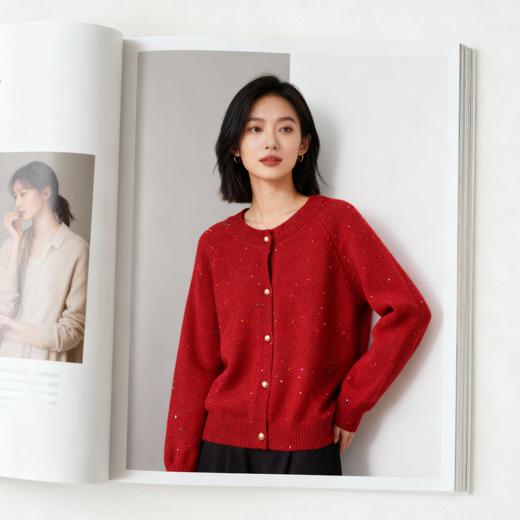 星空璀璨高光毛衣，上身高贵奢华，自带C位和聚光灯效果【3-5天发货，周末顺延】【G】 商品图3