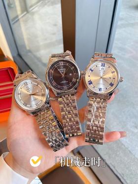 D121687简约大方个性十足蝶飞系列316L钢手表