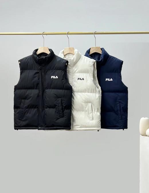 D121664保暖不臃肿三色可选情侣款羽绒棉马甲 商品图0