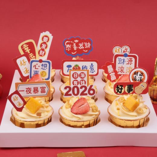 【喜迎2026欢聚杯】欢欢喜喜迎新年，暴富好运开心年！（深圳私人定制） 商品图0