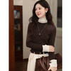 鹿向南【1220/20:00新品】咖色针织衫 商品缩略图3