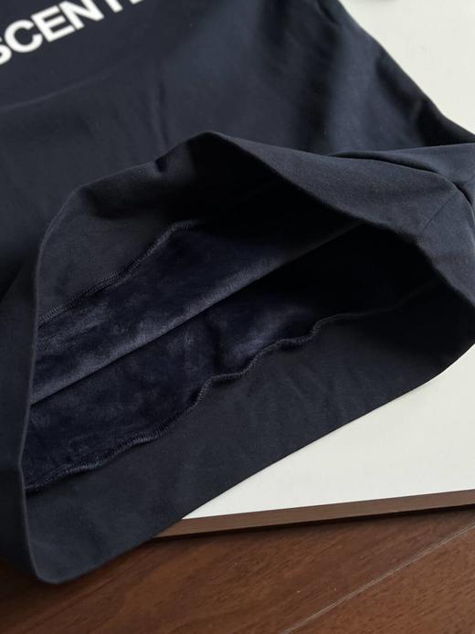 D桑特男款运动舒适加绒保暖复合水貂绒卫衣 商品图2