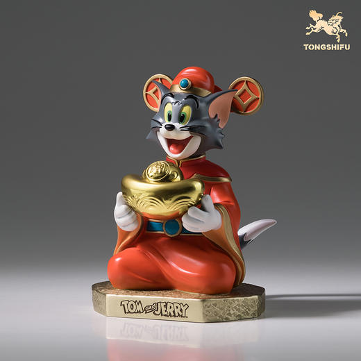 铜师傅 正版授权《猫和老鼠》AJ款 限量手办 桌面铜摆件 工艺品 商品图2