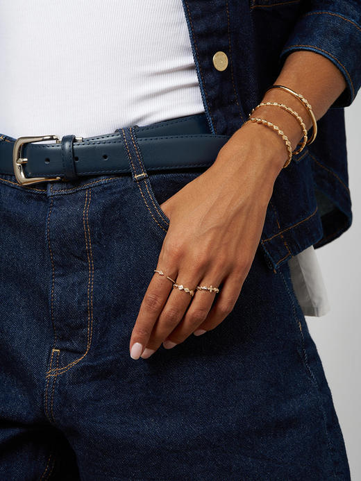 订购6周到｜Leo sedim-EUCLIDE-金色 锆石 戒指［法国设计师］ 商品图3