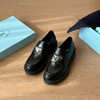 Prada经典真皮复古厚底乐福鞋12.16 商品缩略图8