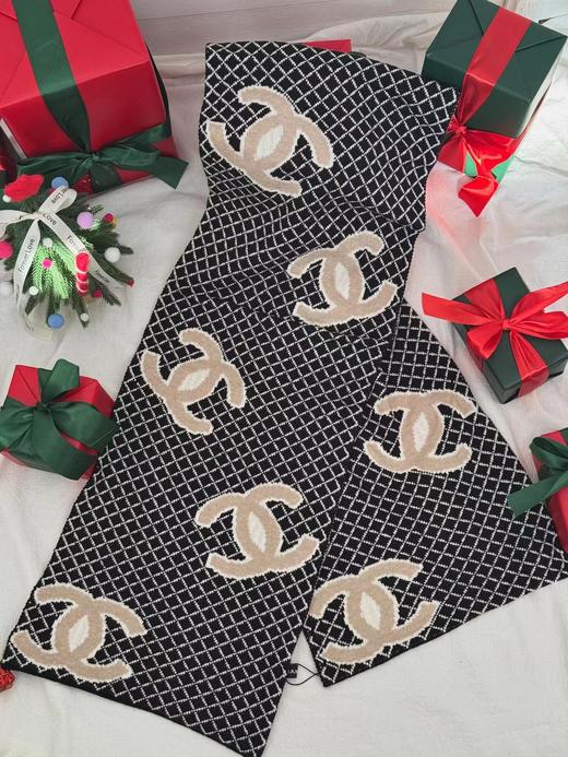 D121693多功能用途披肩围巾两不误菱格双面围巾 商品图3