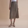 【JASON WU】秋冬新款简约百搭休闲设计感百褶长款显瘦裙子半身裙 商品缩略图0