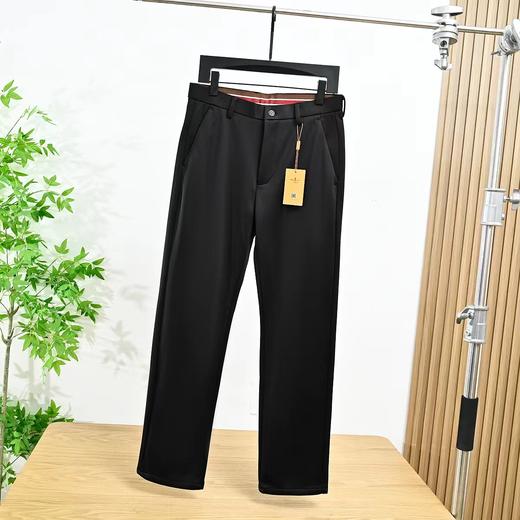 D121647秋冬季新款男士加绒加厚商务休闲百搭西裤 商品图7